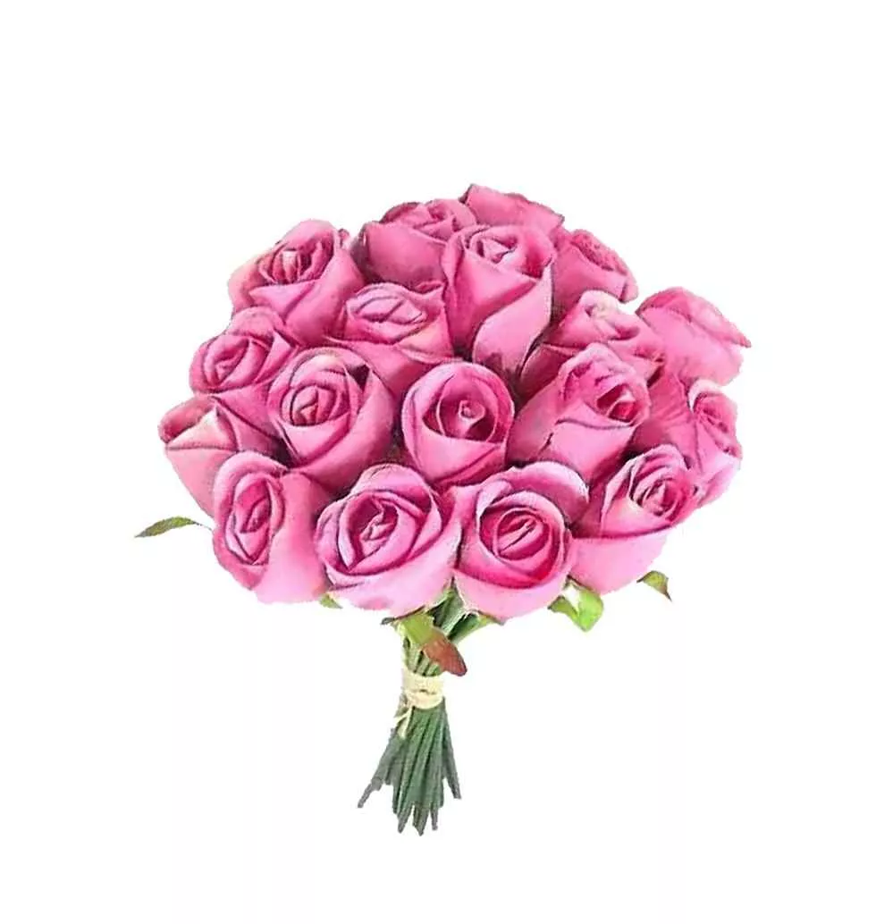 Elegant Pink Rose Bouquet