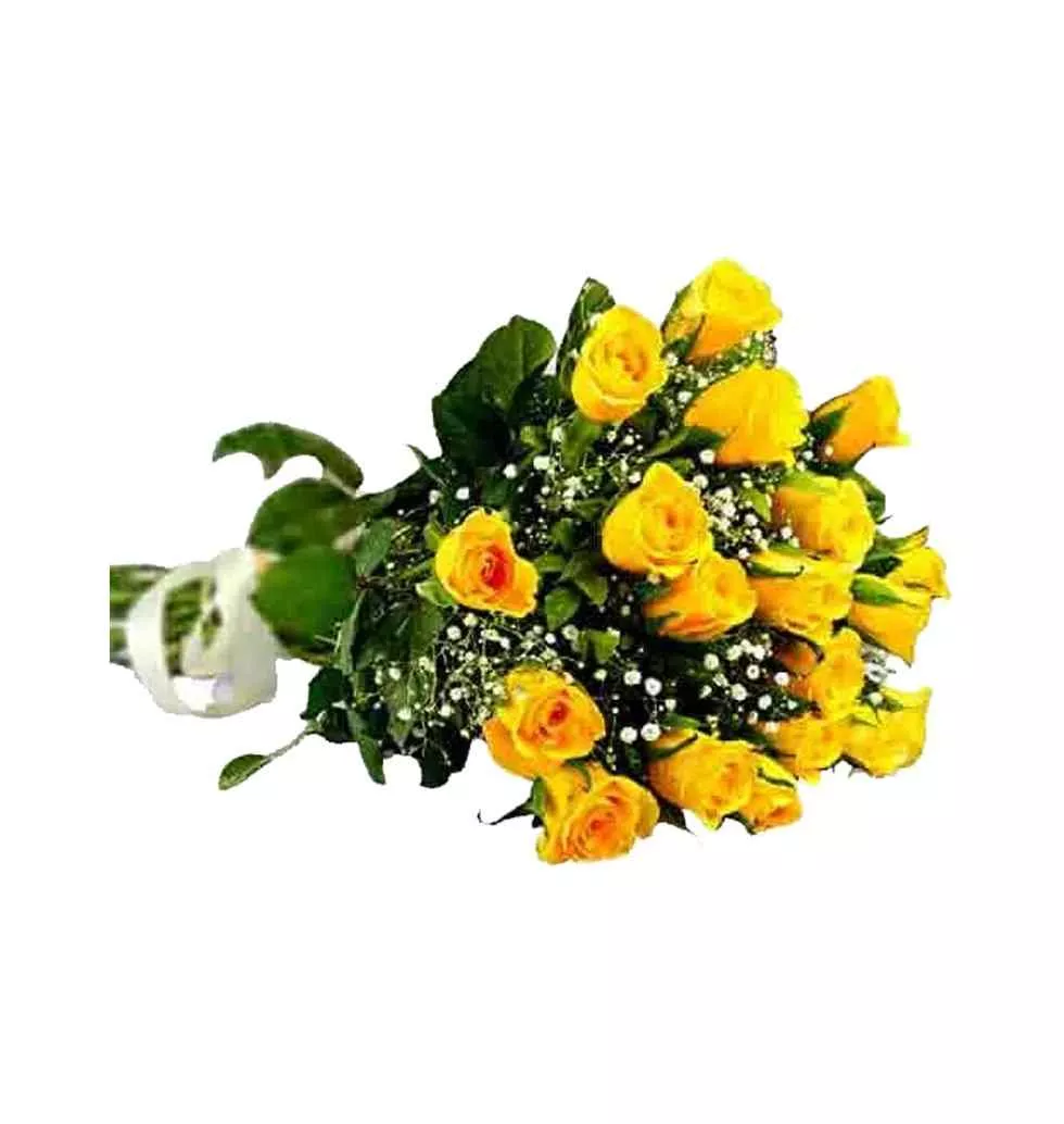 Bouquet Of Yellow Roses