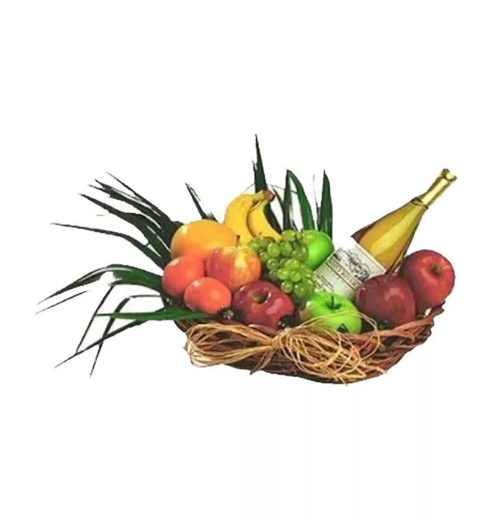 Exotic Fruit Basket Delight