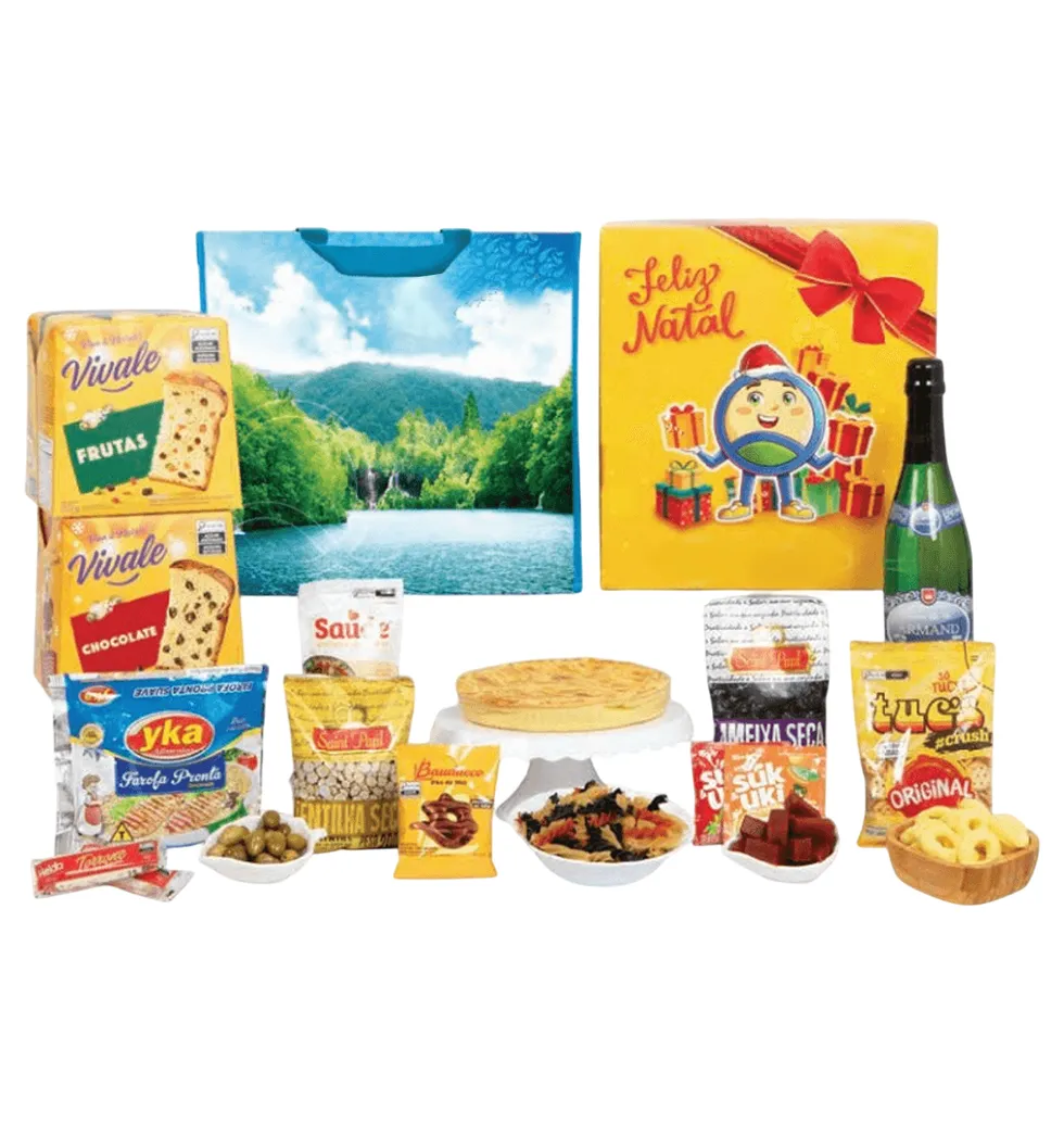 Magical Christmas Basket of Love and Delight