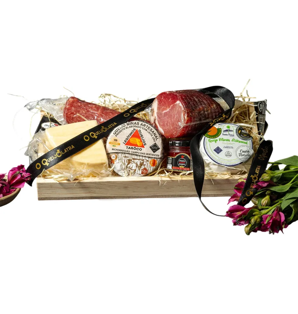 Semi-Cured Cheese & Charcuterie Experience Boardt