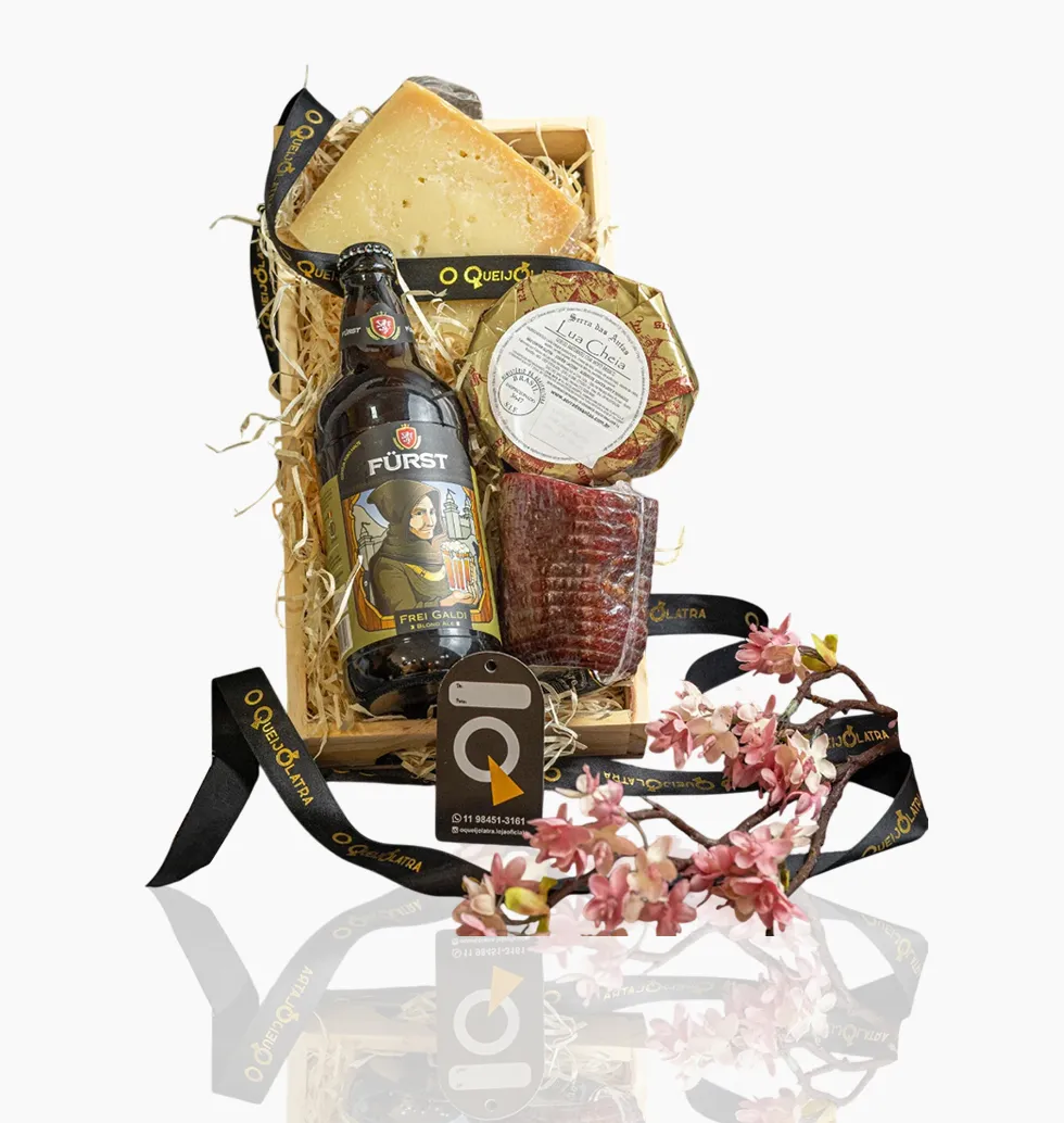 Craft Beer & Cheese Gourmet Gift Set