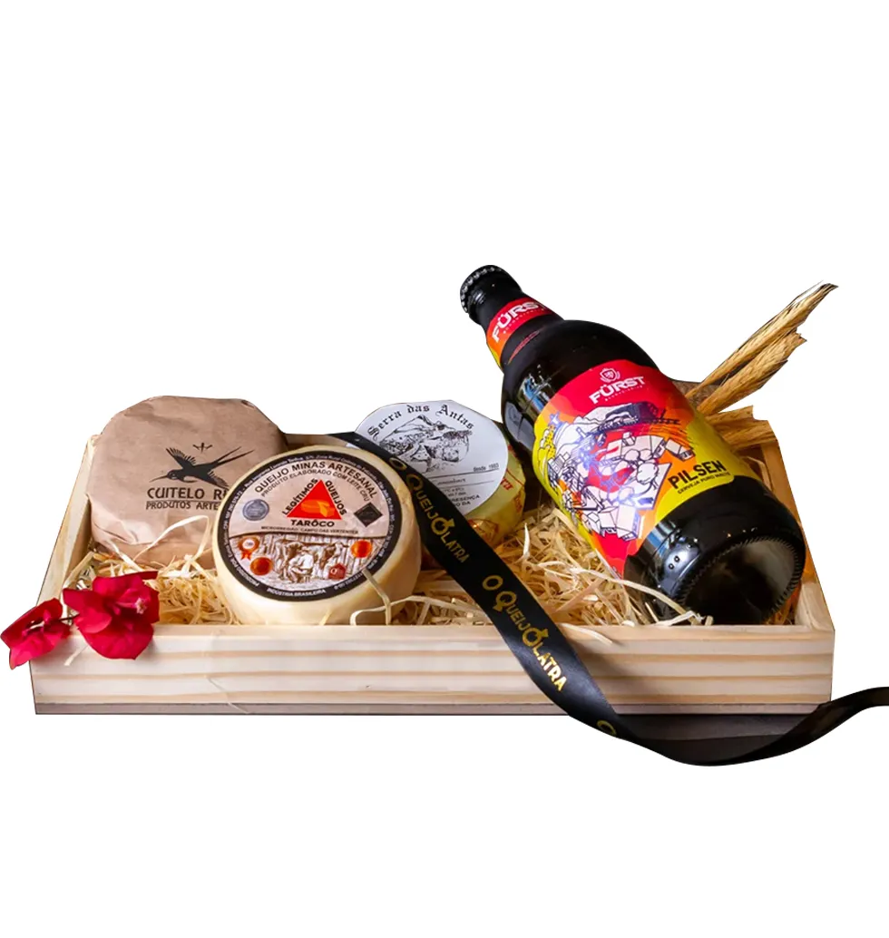 Handcrafted Cheese Selection with Beer Pairing