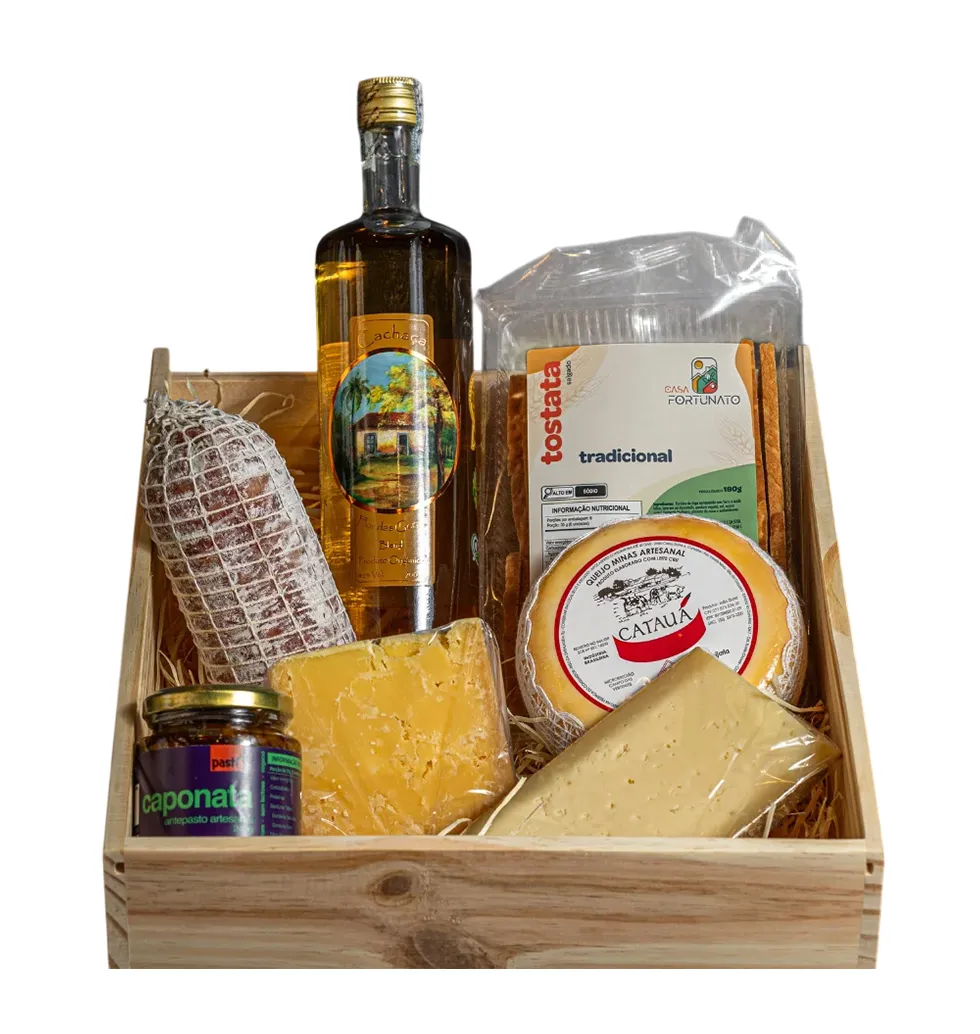 Gourmet Brazilian Cheese & Spirits Collection