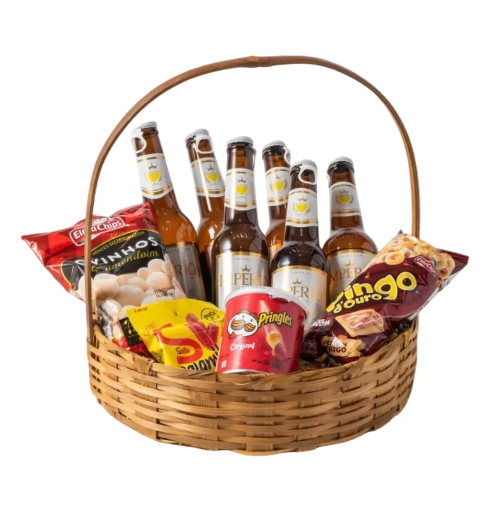 Enjoy Our Beer Basket Treat