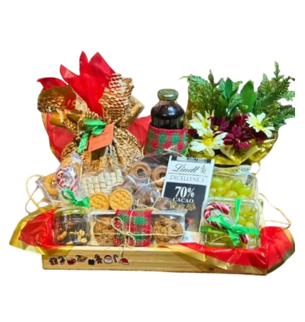 Joyful Holiday Gift Basket