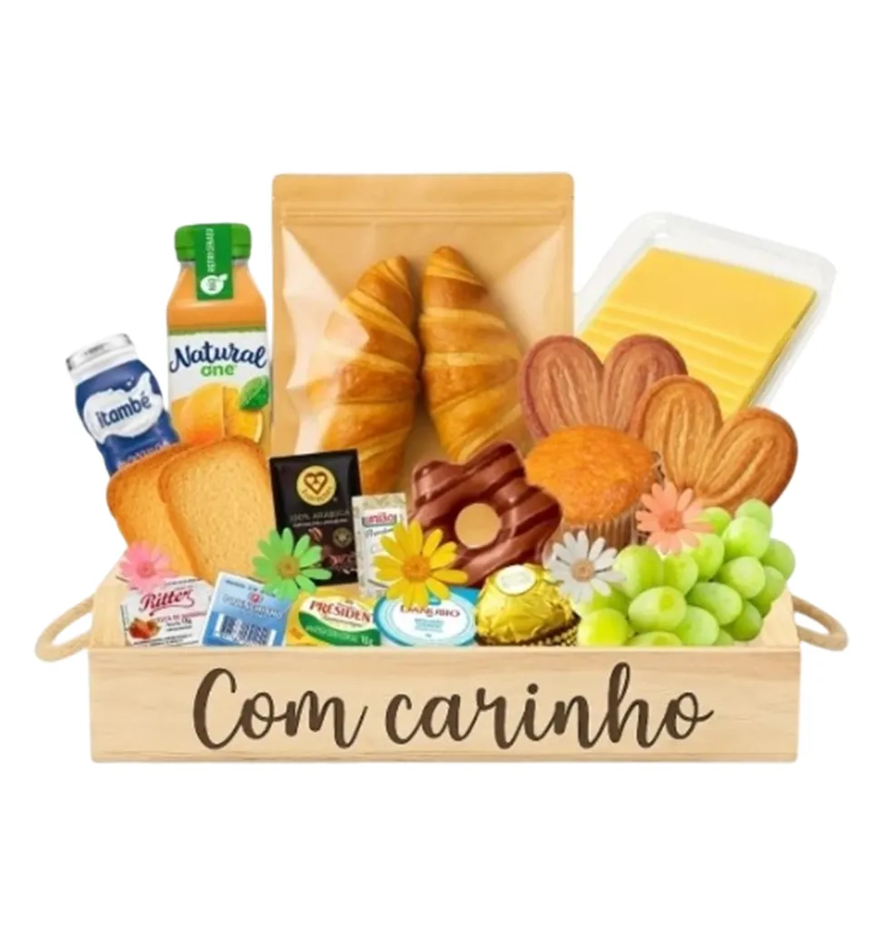 Exquisite Breakfast Gourmet Basket