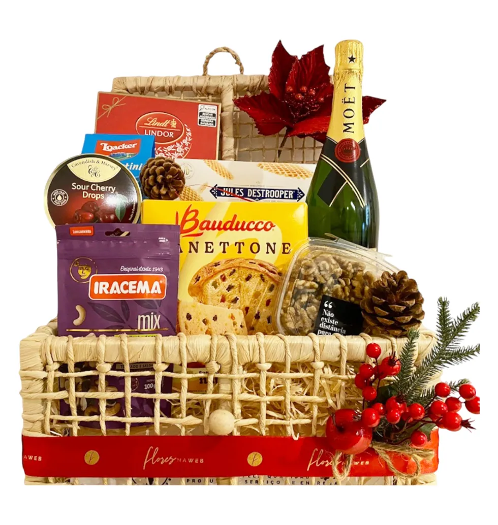 Exquisite Gourmet Christmas Basket